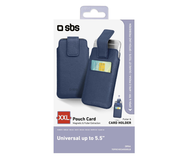 Etui uniwersalne XXL niebieskie  - 1450445 - zdjęcie 2